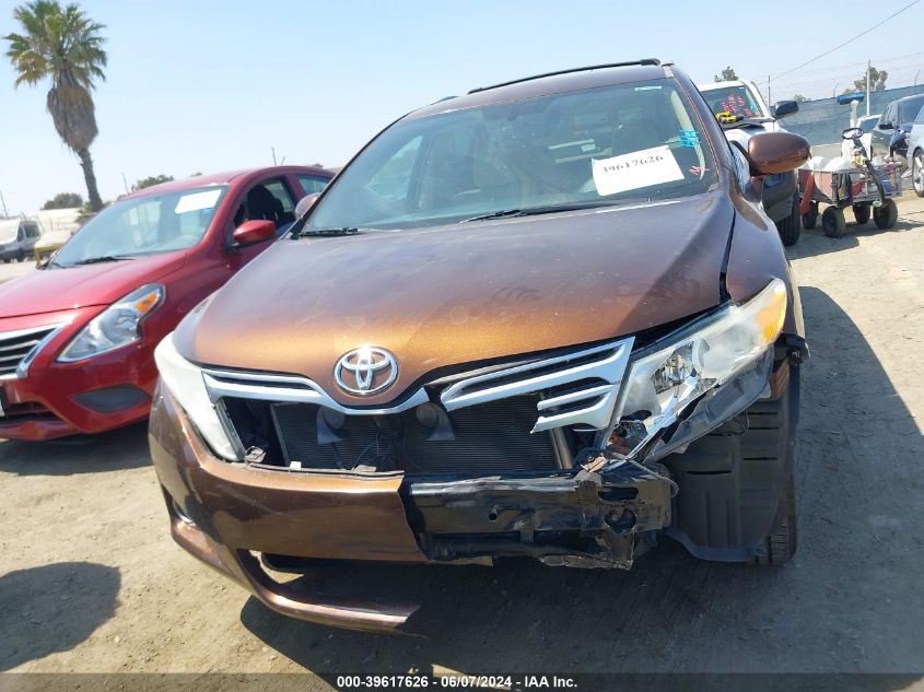 2012 Toyota Venza Le VIN: 4T3ZA3BB1CU058428 Lot: 39617626