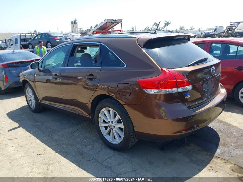 2012 Toyota Venza Le VIN: 4T3ZA3BB1CU058428 Lot: 39617626