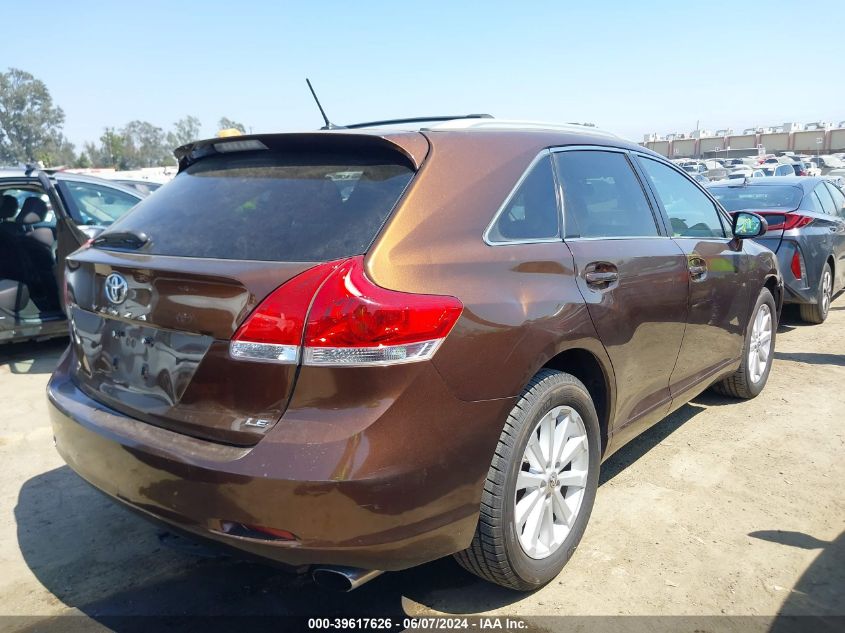 2012 Toyota Venza Le VIN: 4T3ZA3BB1CU058428 Lot: 39617626