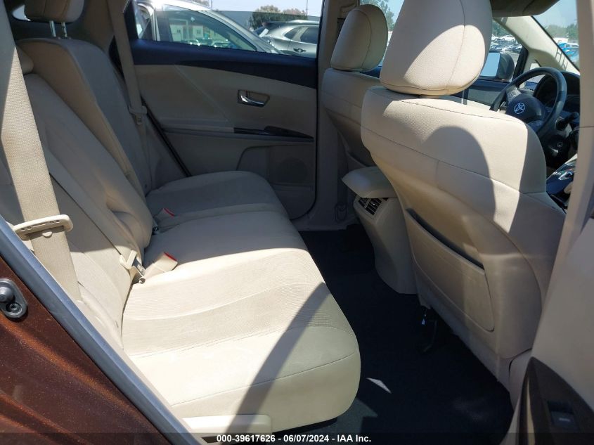 2012 Toyota Venza Le VIN: 4T3ZA3BB1CU058428 Lot: 39617626