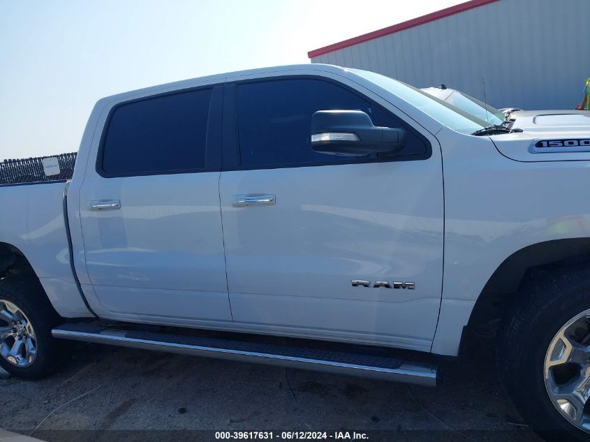 2019 Ram 1500 Big Horn/Lone Star 4X4 5'7 Box VIN: 1C6RRFFG3KN728090 Lot: 39617631