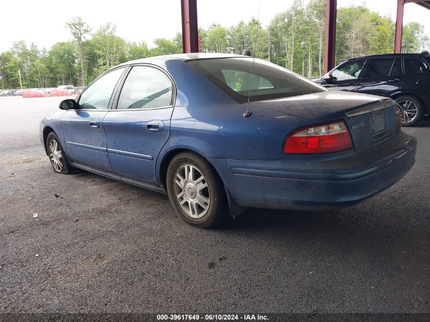 2004 Mercury Sable Gs VIN: 1MEFM50U44A610738 Lot: 39617649