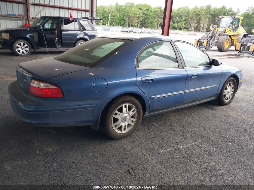 2004 Mercury Sable Gs VIN: 1MEFM50U44A610738 Lot: 39617649