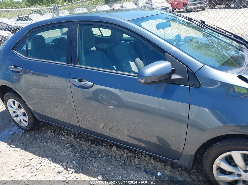 2015 Toyota Corolla Le VIN: 2T1BURHE4FC247098 Lot: 39617652