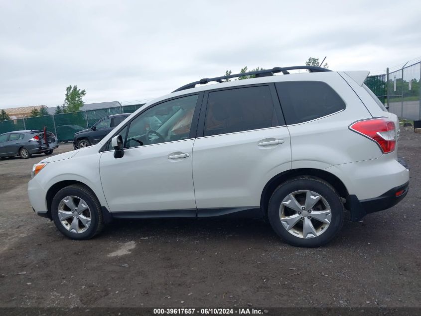 2015 Subaru Forester 2.5I Limited VIN: JF2SJAHC8FH585318 Lot: 39617657