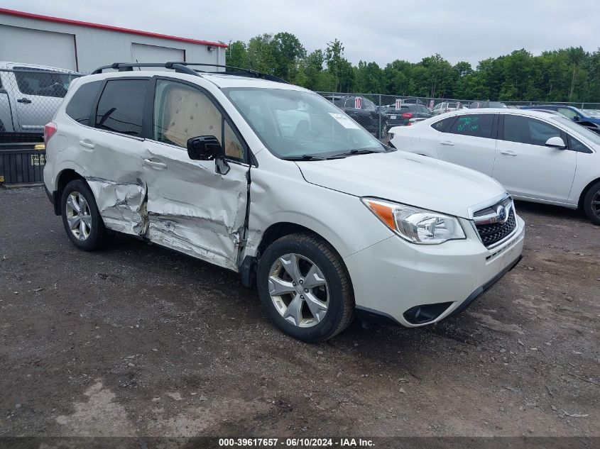 2015 Subaru Forester 2.5I Limited VIN: JF2SJAHC8FH585318 Lot: 39617657