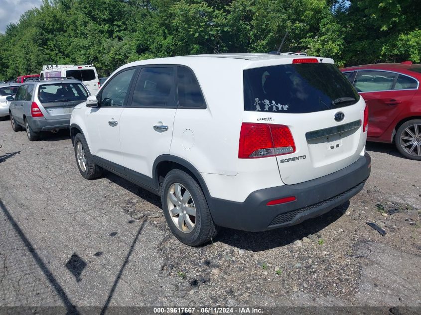 2013 KIA SORENTO LX - 5XYKT3A11DG362752