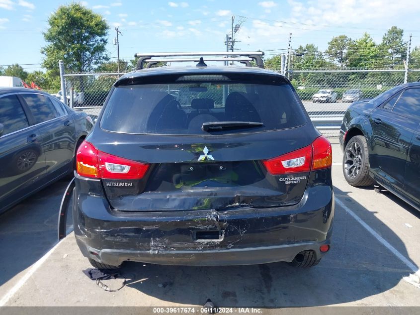 2017 Mitsubishi Outlander Sport 2.0 Es VIN: JA4AP3AU0HZ023251 Lot: 39617674