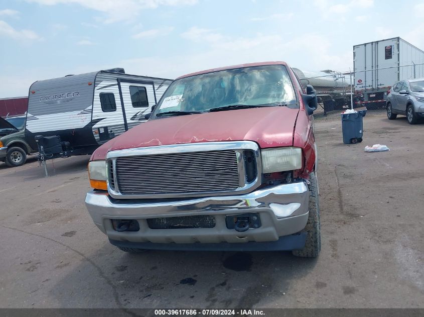 2000 Ford Excursion Limited VIN: 1FMNU4352YEE34235 Lot: 39617686
