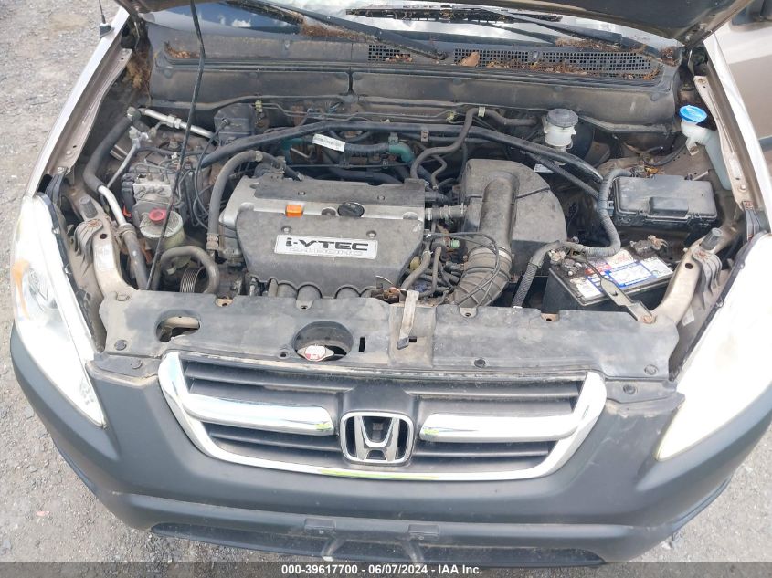 2004 Honda Cr-V Ex VIN: SHSRD788X4U246181 Lot: 39617700