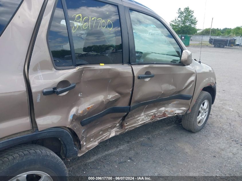 2004 Honda Cr-V Ex VIN: SHSRD788X4U246181 Lot: 39617700