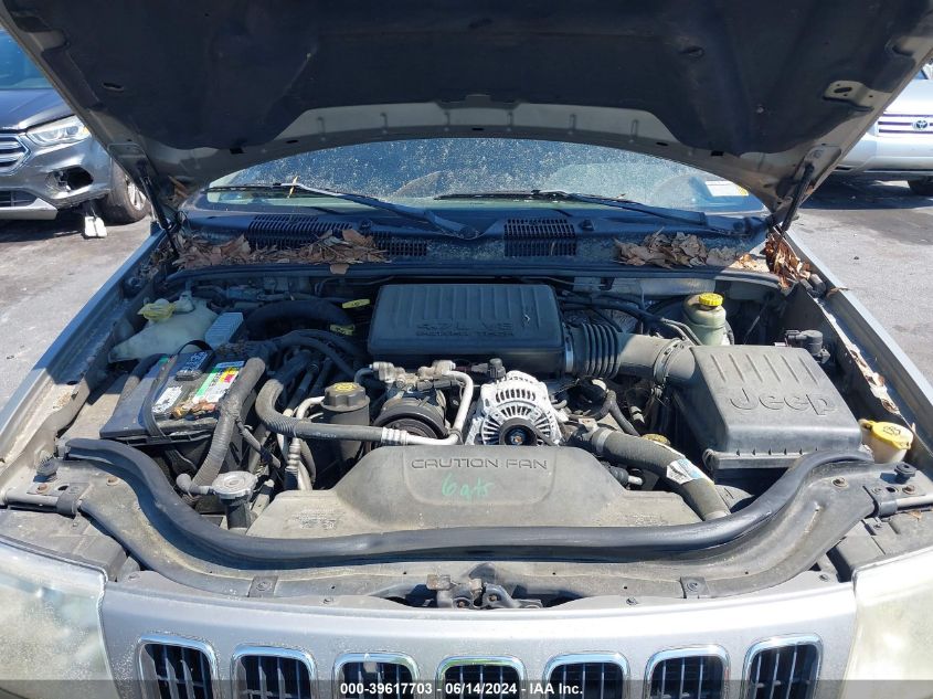 2002 Jeep Grand Cherokee Limited VIN: 1J4GX58N02C206504 Lot: 39617703