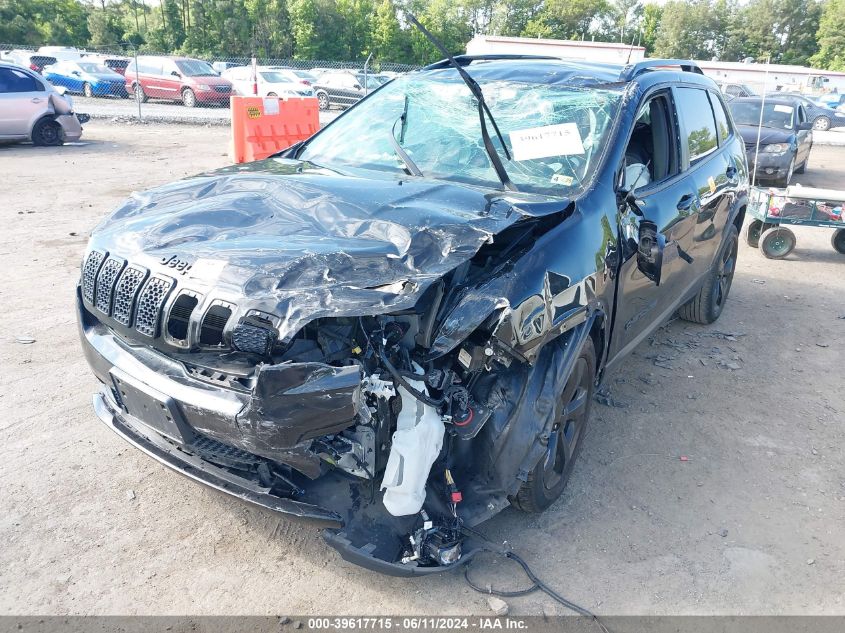 2019 Jeep Cherokee Altitude Fwd VIN: 1C4PJLLB0KD404079 Lot: 39617715