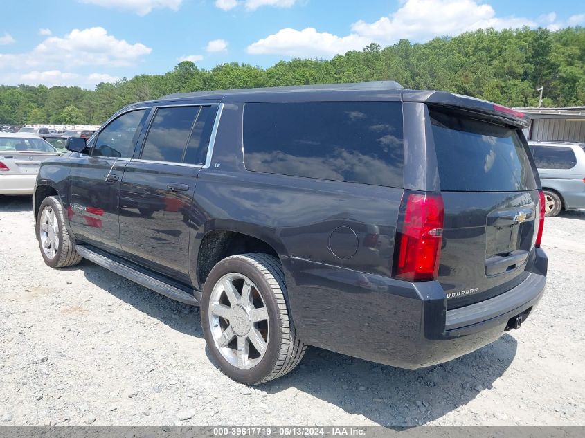 2015 Chevrolet Suburban 1500 Lt VIN: 1GNSCJKC6FR569394 Lot: 39617719