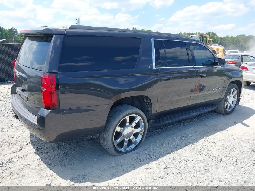 2015 Chevrolet Suburban 1500 Lt VIN: 1GNSCJKC6FR569394 Lot: 39617719