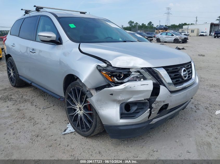 2018 Nissan Pathfinder Sv VIN: 5N1DR2MM6JC646977 Lot: 39617723