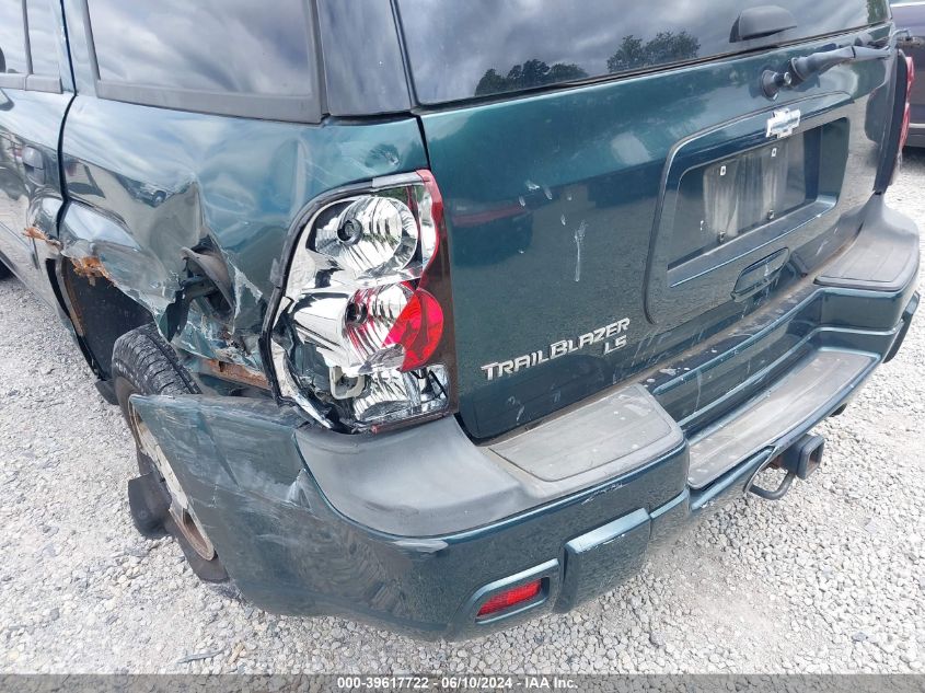 2006 Chevrolet Trailblazer Ls VIN: 1GNDT13S962176593 Lot: 39617722