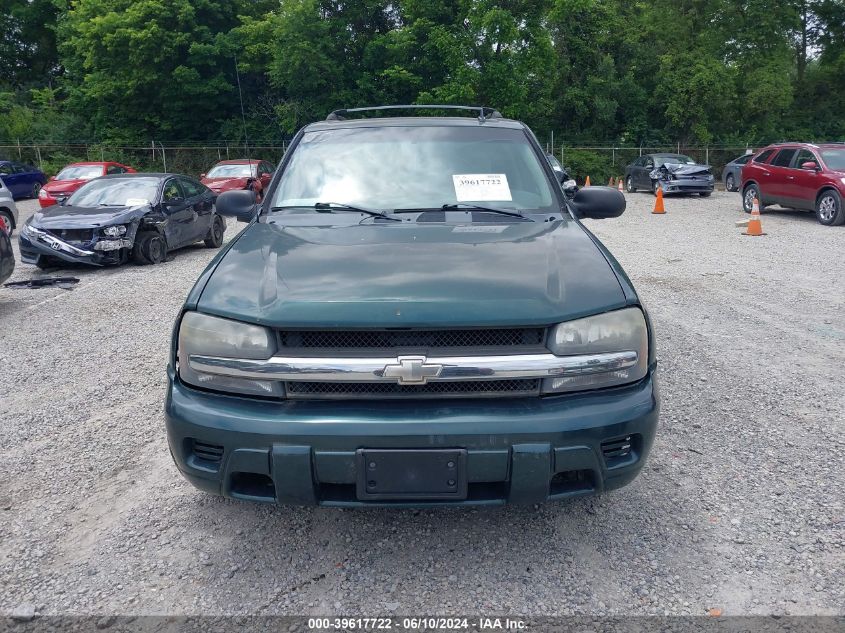 2006 Chevrolet Trailblazer Ls VIN: 1GNDT13S962176593 Lot: 39617722