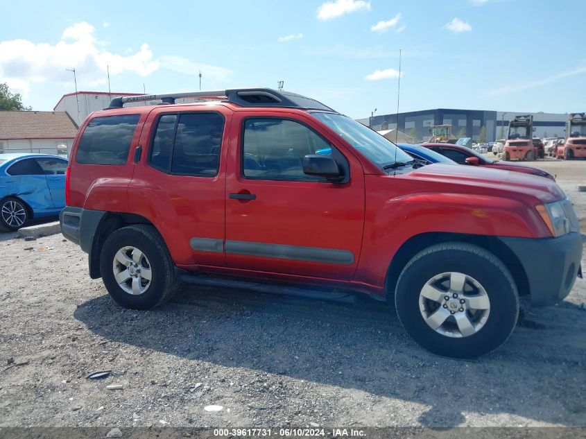 2012 Nissan Xterra S VIN: 5N1AN0NW7CC521475 Lot: 39617731