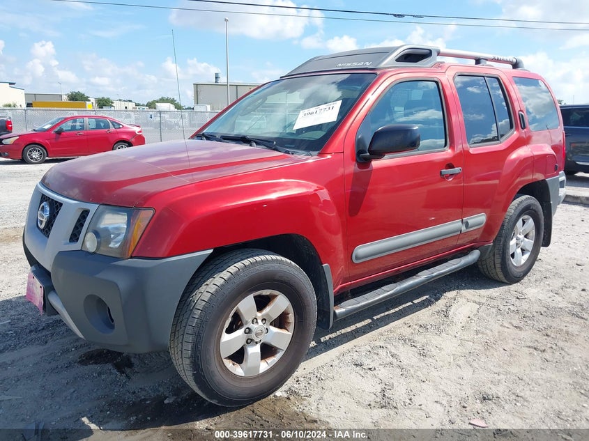 2012 Nissan Xterra S VIN: 5N1AN0NW7CC521475 Lot: 39617731