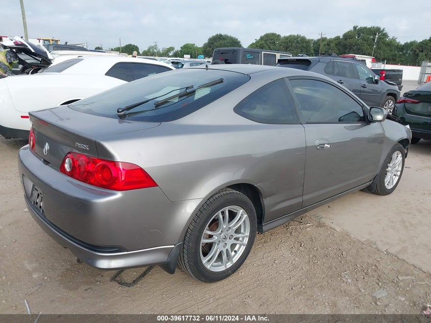 2006 Acura Rsx VIN: JH4DC54846S005798 Lot: 39617732