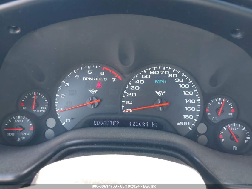 2000 Chevrolet Corvette VIN: 1G1YY32G7Y5131277 Lot: 39617739