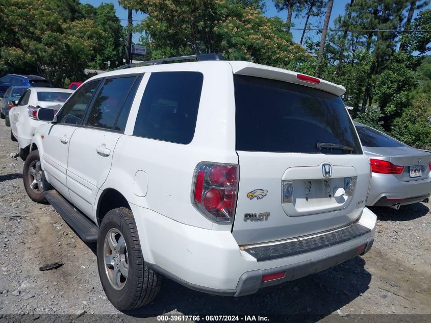 2008 Honda Pilot Ex-L VIN: 5FNYF18758B035400 Lot: 39617766