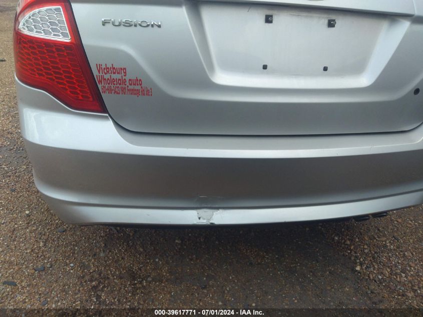 2012 Ford Fusion Se VIN: 3FAHP0HA0CR293615 Lot: 39617771