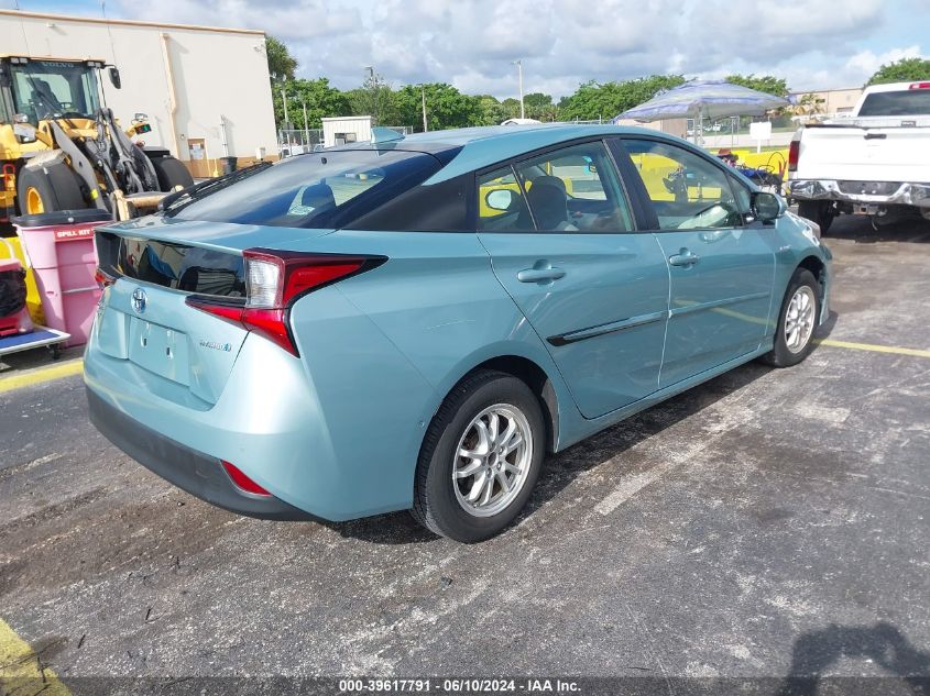 JTDL9RFU3K3012291 | 2019 TOYOTA PRIUS