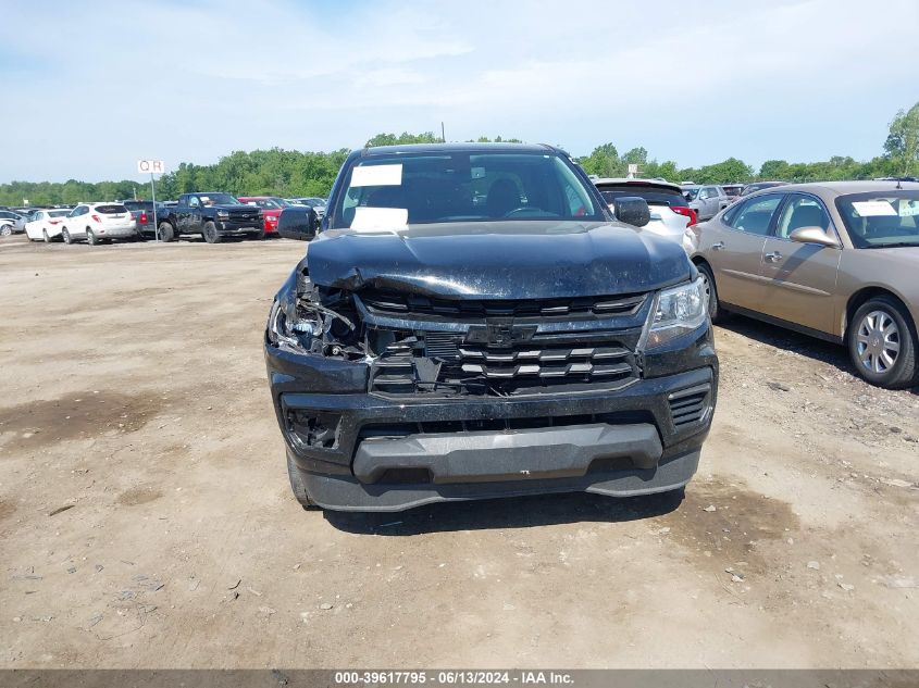 2021 Chevrolet Colorado 2Wd Long Box Lt VIN: 1GCHSCEA6M1232053 Lot: 39617795