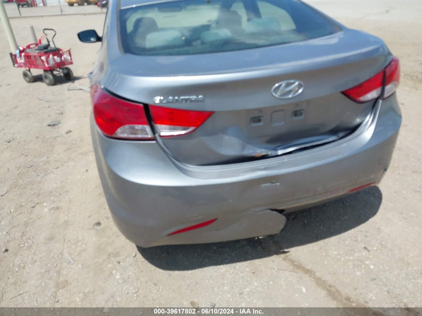 2012 Hyundai Elantra Gls (Ulsan Plant) VIN: KMHDH4AE9CU308613 Lot: 39617802