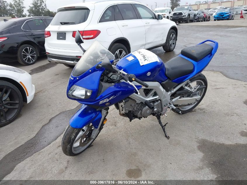 2004 Suzuki Sv650 VIN: JS1VP53A542103776 Lot: 39617816