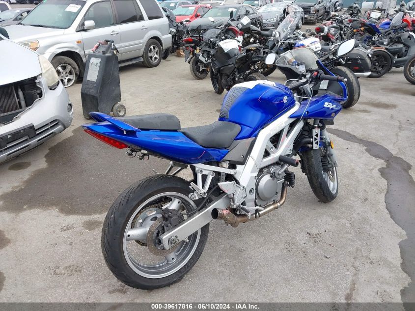 2004 Suzuki Sv650 VIN: JS1VP53A542103776 Lot: 39617816