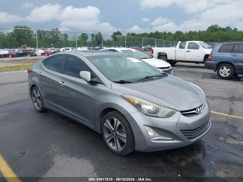 2014 Hyundai Elantra Se/Sport/Limited VIN: KMHDH4AH0EU050558 Lot: 39617818