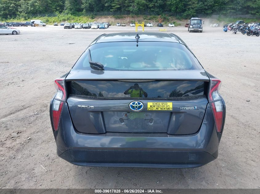 2016 Toyota Prius Two VIN: JTDKBRFU4G3008368 Lot: 39617828