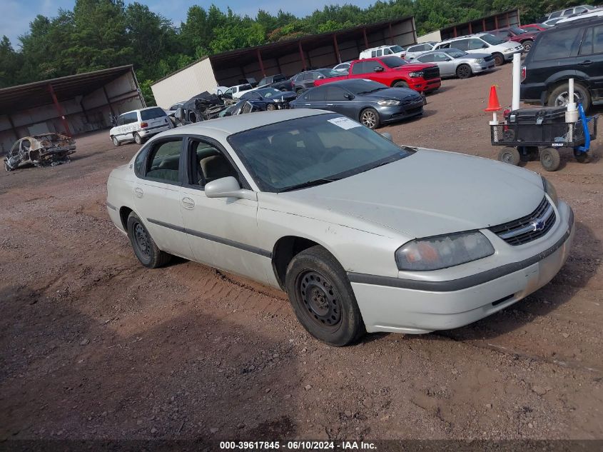 2004 Chevrolet Impala VIN: 2G1WF52E949153950 Lot: 39617845