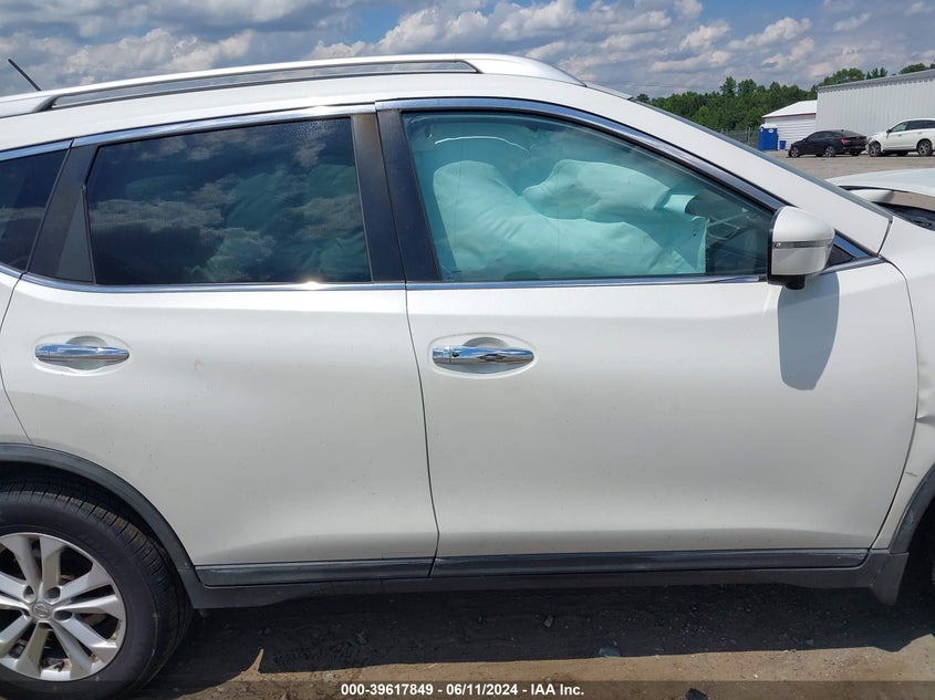 2016 Nissan Rogue Sv VIN: KNMAT2MV0GP644581 Lot: 39617849