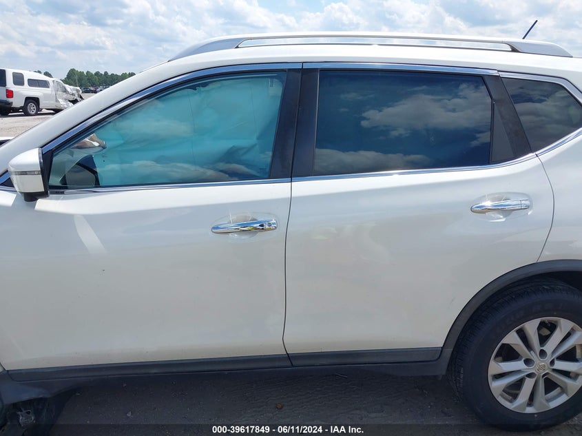 2016 Nissan Rogue Sv VIN: KNMAT2MV0GP644581 Lot: 39617849