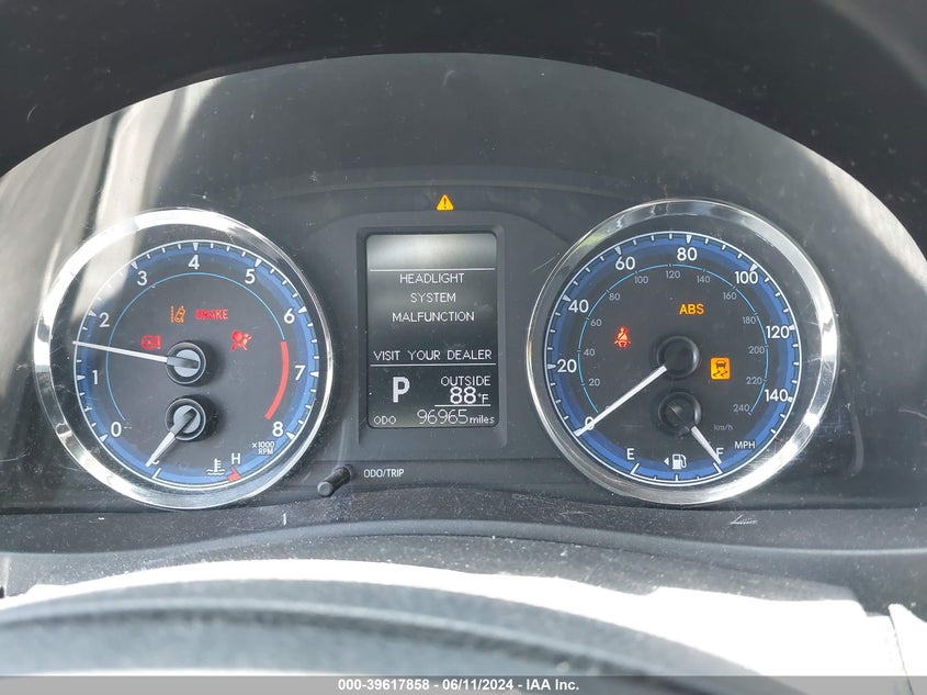 2017 Toyota Corolla Le VIN: 5YFBURHE7HP681048 Lot: 39617858