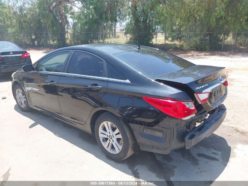 2013 Hyundai Sonata Gls VIN: 5NPEB4AC8DH609846 Lot: 39617865