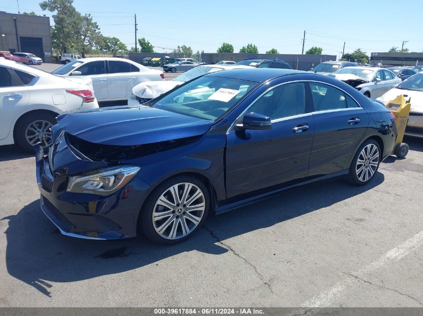 2018 Mercedes-Benz Cla 250 VIN: WDDSJ4EB2JN538054 Lot: 39617884