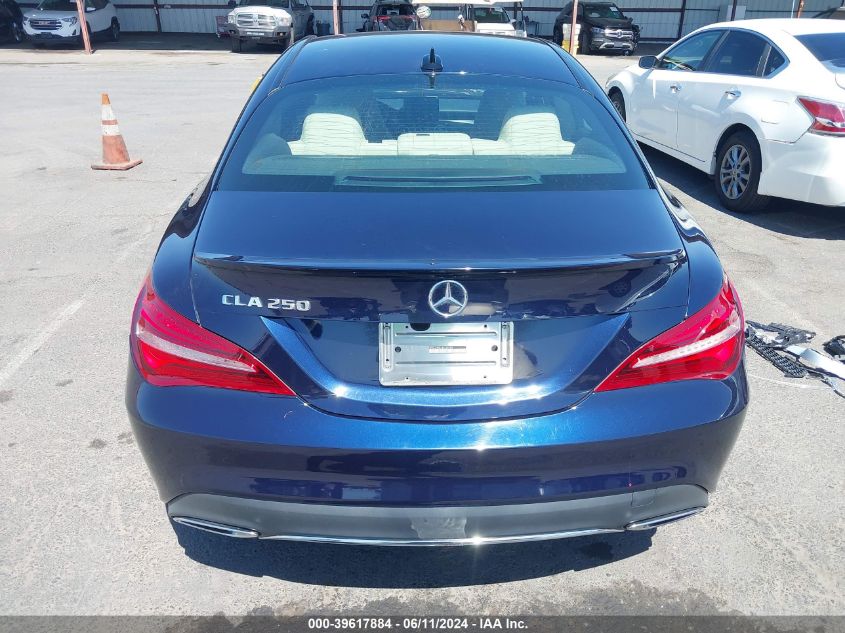 2018 Mercedes-Benz Cla 250 VIN: WDDSJ4EB2JN538054 Lot: 39617884