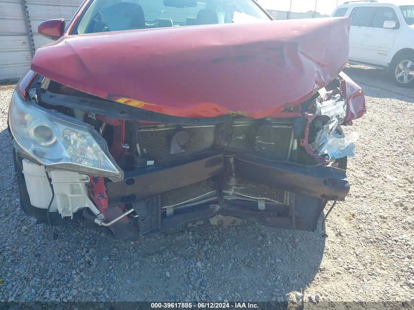 2012 Toyota Camry Xle VIN: 4T1BF1FK6CU582510 Lot: 39617885