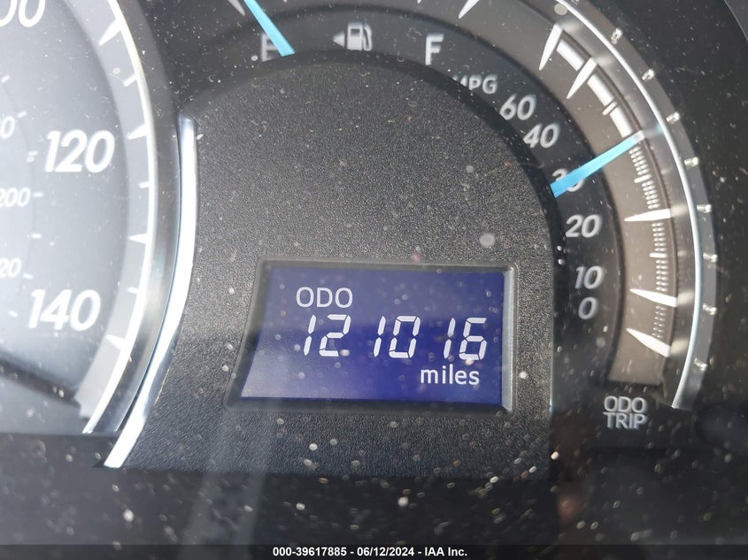 2012 Toyota Camry Xle VIN: 4T1BF1FK6CU582510 Lot: 39617885