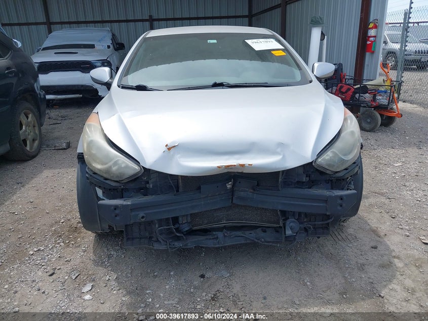 2013 Hyundai Elantra Gls VIN: KMHDH4AE1DU820769 Lot: 39617893