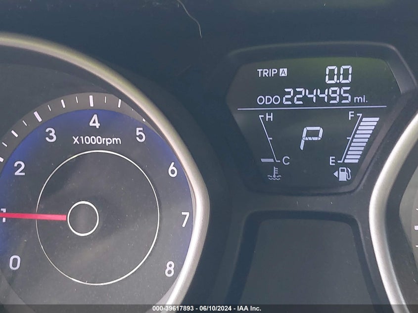 2013 Hyundai Elantra Gls VIN: KMHDH4AE1DU820769 Lot: 39617893