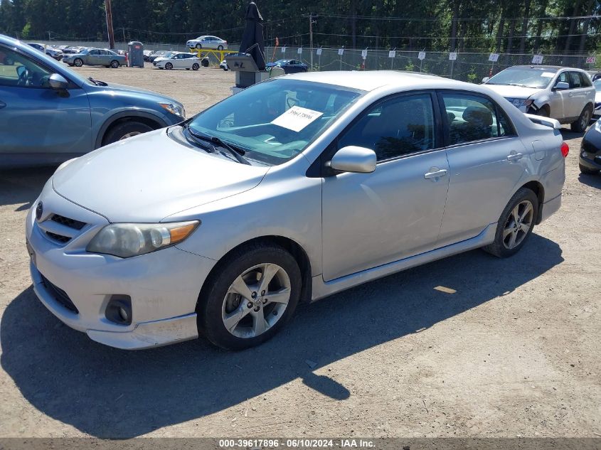 2013 Toyota Corolla S VIN: 2T1BU4EE6DC003666 Lot: 39617896