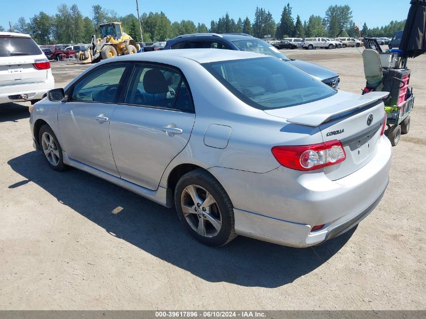 2013 Toyota Corolla S VIN: 2T1BU4EE6DC003666 Lot: 39617896