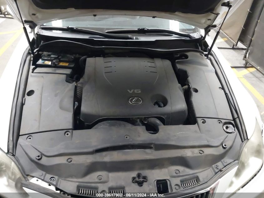 2009 Lexus Is 250 VIN: JTHBK262495106005 Lot: 39617902