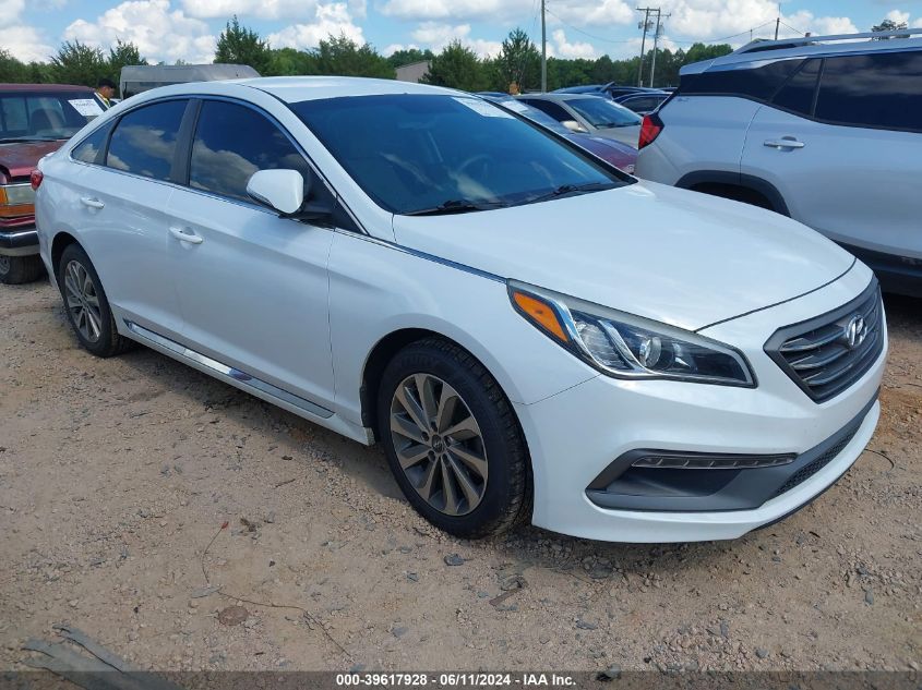 2016 Hyundai Sonata Sport VIN: 5NPE34AF5GH428568 Lot: 39617928